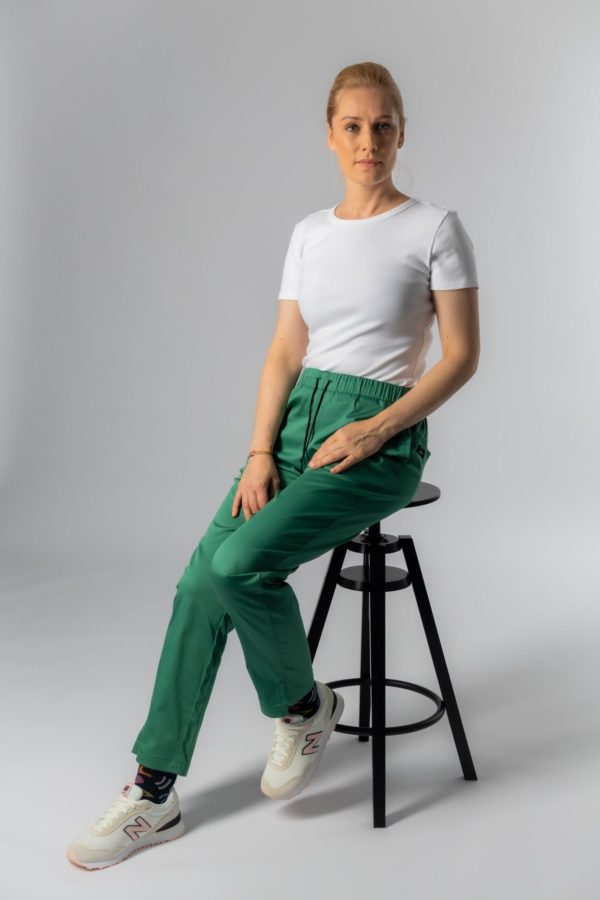 ash zöld női orvosi nadrág