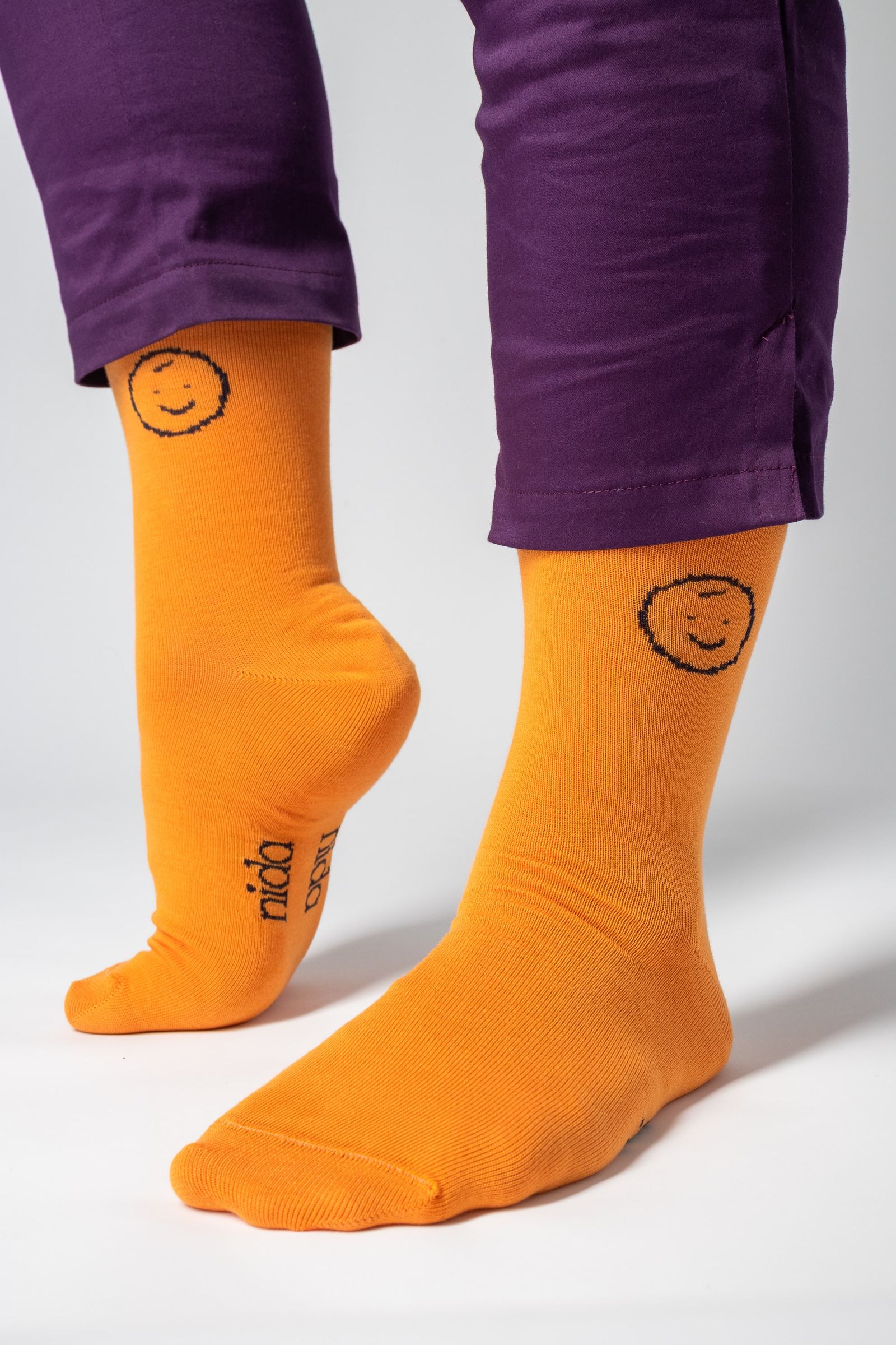 Narancssárga zokni - 1 pár