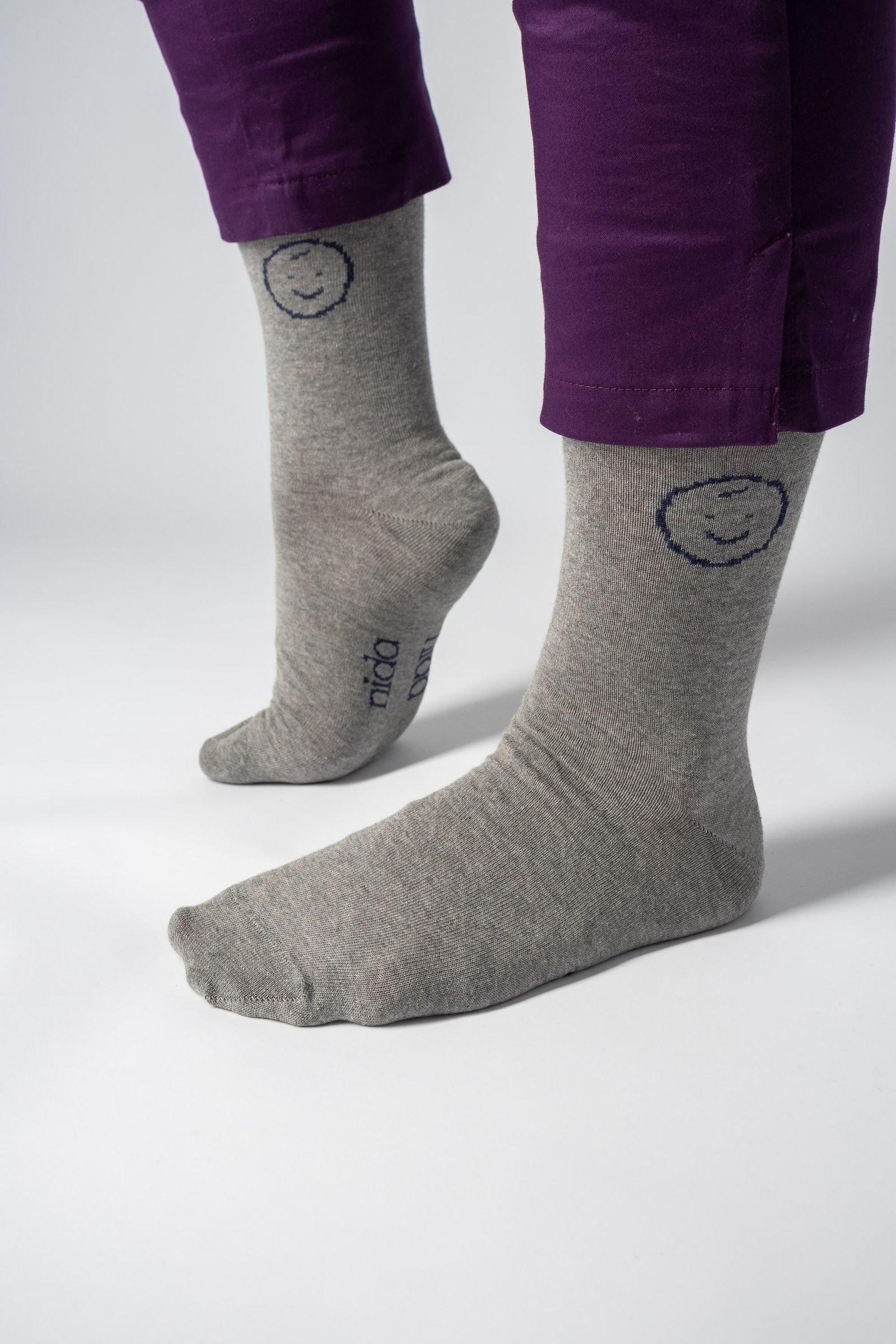 Szürke zokni - 1 pár