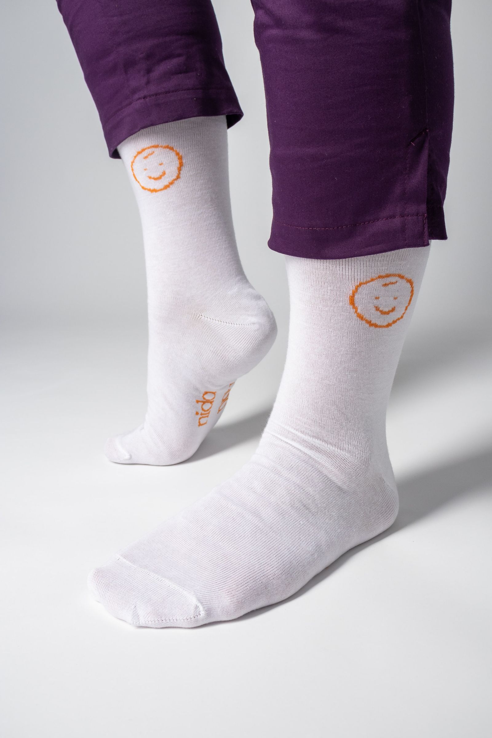 White socks - 1 pair - NIDA